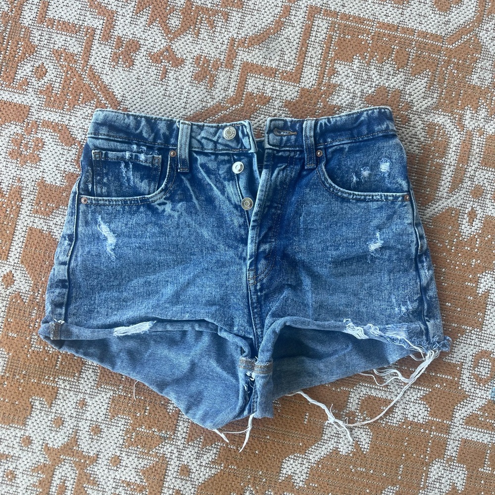 Wild Fable Distressed Blue Jean Shorts